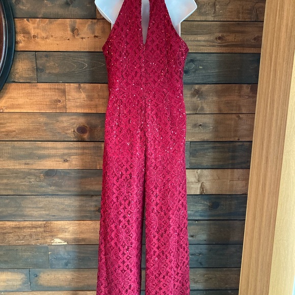 Julia Jordan Sequenced Red Jump suite size 4 - Picture 2 of 10